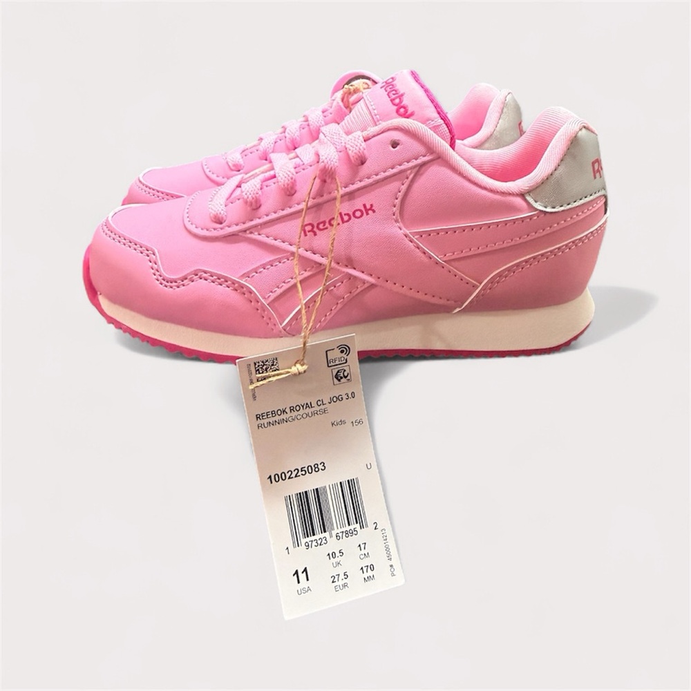 NEW: Reebok Kids Sneakers in Vibrant Pink